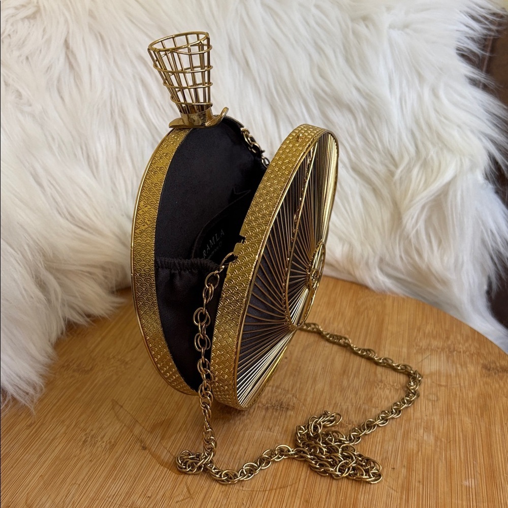 Ramla NIP Spiral Tourbillon Handmade Moroccan Clutch Crossbody Shoulder Bag $339 - Picture 14 of 17
